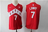 Youth Raptors 7 Kyle Lowry Red Earned Edition Nike Swingman Jersey,baseball caps,new era cap wholesale,wholesale hats